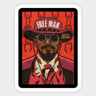 Free man Sticker